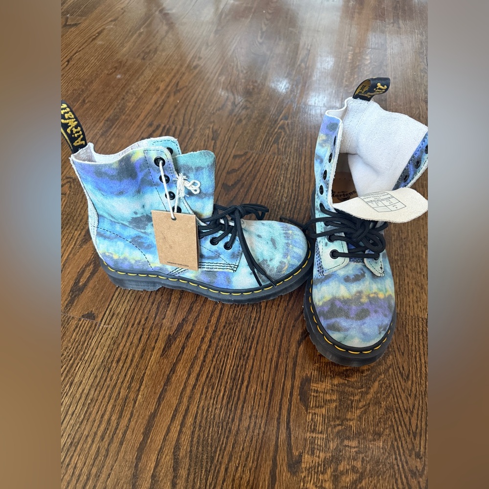 Dr. Martens 1460 Pascal Leather Lace Up Boot Sz 6 - Picture 2 of 6